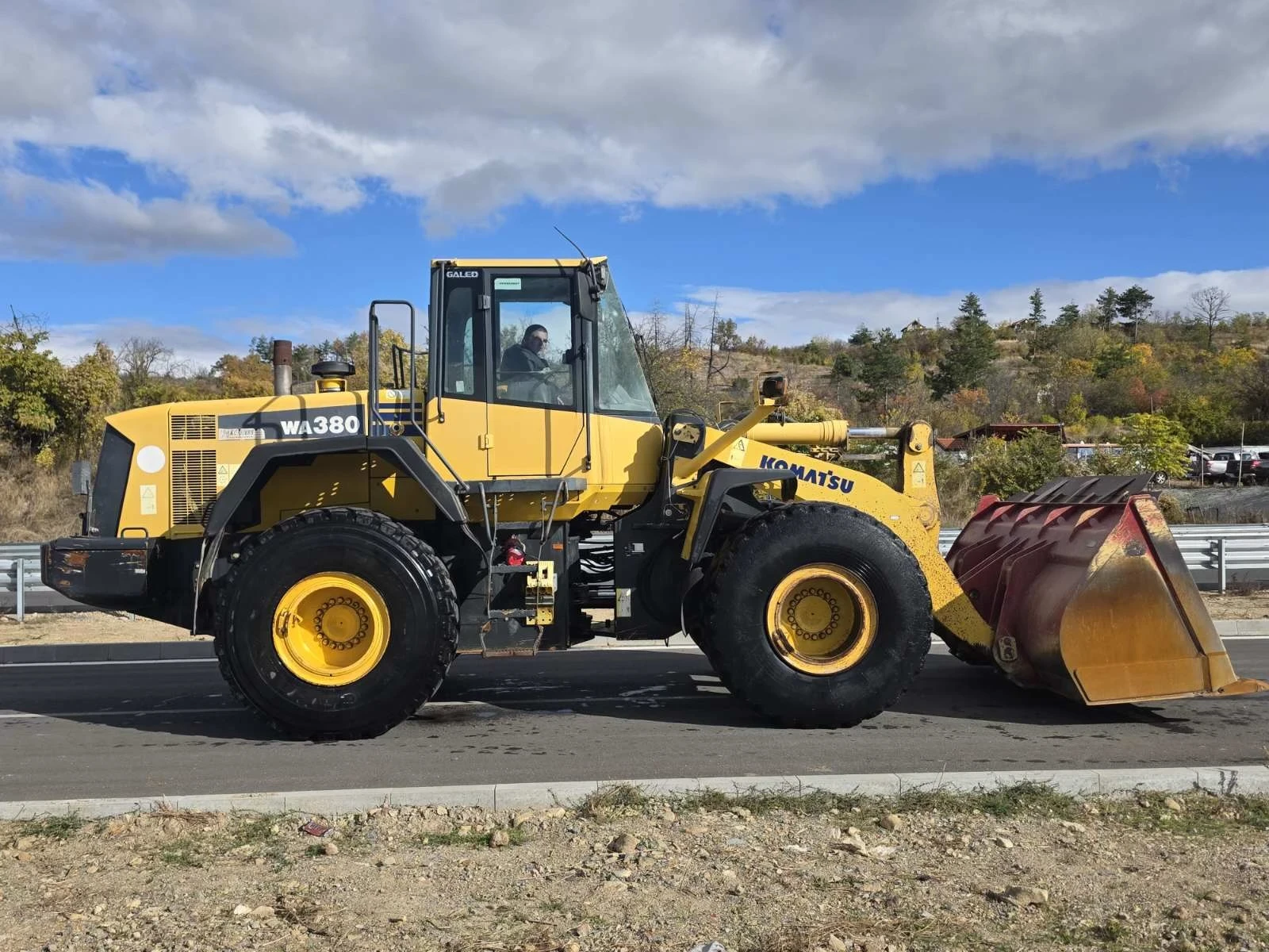 Челен товарач Komatsu, снимка 4 - Индустриална техника - 56697872