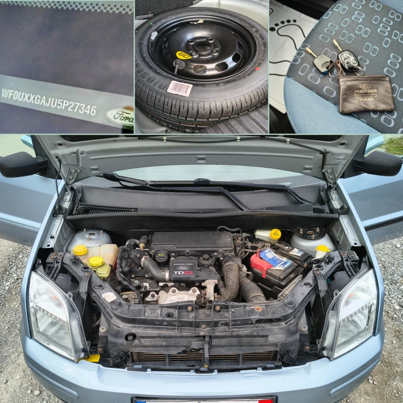 Ford Fusion 1.4TDCi 68к.с., снимка 16 - Автомобили и джипове - 52148749