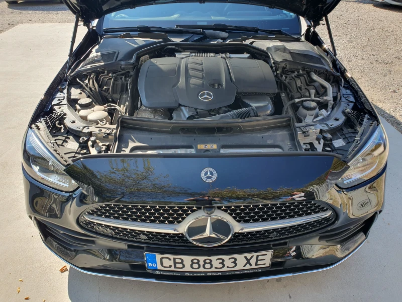 Mercedes-Benz C 220 d* AMG* CAM* DISTR* MULTIBEAM* 4MATIC, снимка 17 - Автомобили и джипове - 52155613
