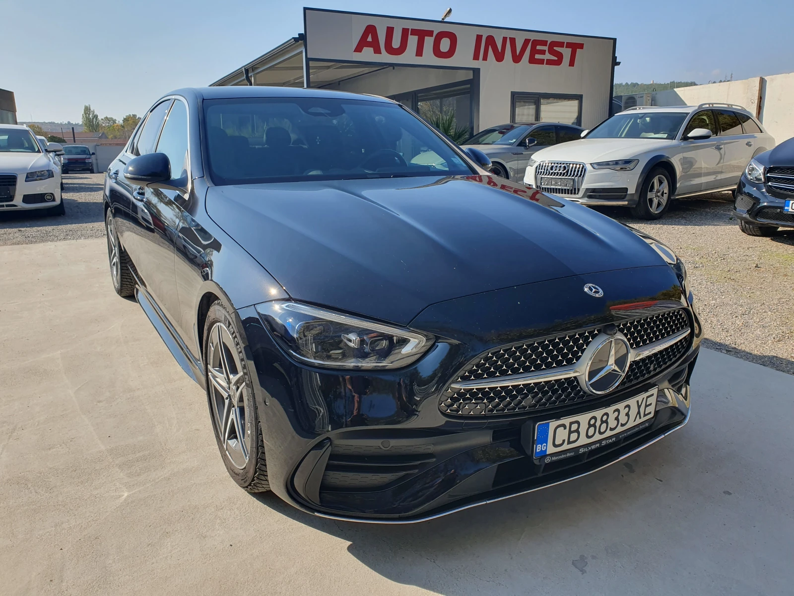 Mercedes-Benz C 220 d* AMG* CAM* DISTR* MULTIBEAM* 4MATIC, снимка 1