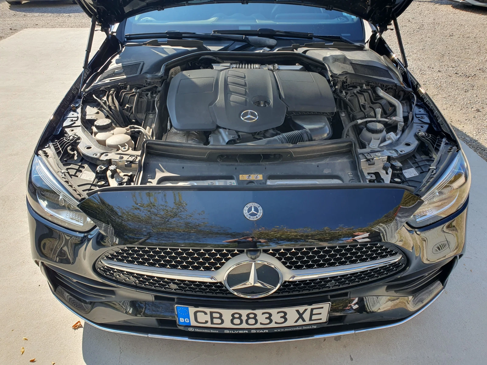 Mercedes-Benz C 220 d* AMG* CAM* DISTR* MULTIBEAM* 4MATIC | Mobile.bg — изображение 17