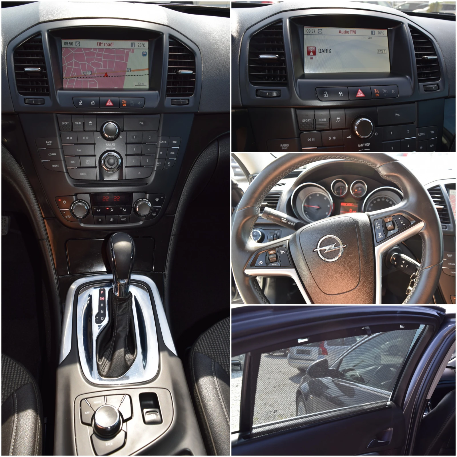 Opel Insignia 2.0cdti* 160kc* Автоматик* Навигация* Ксенон* , снимка 15 - Автомобили и джипове - 54734827