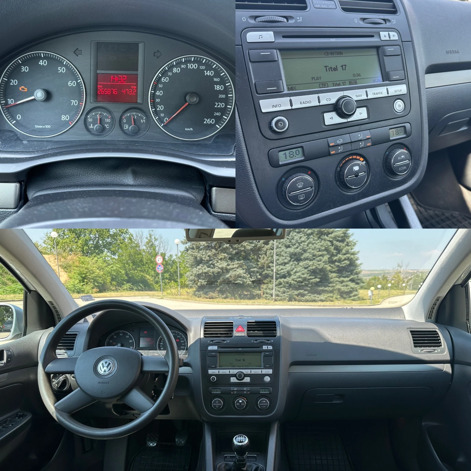 VW Golf 1.6 FSI, снимка 15 - Автомобили и джипове - 55559426