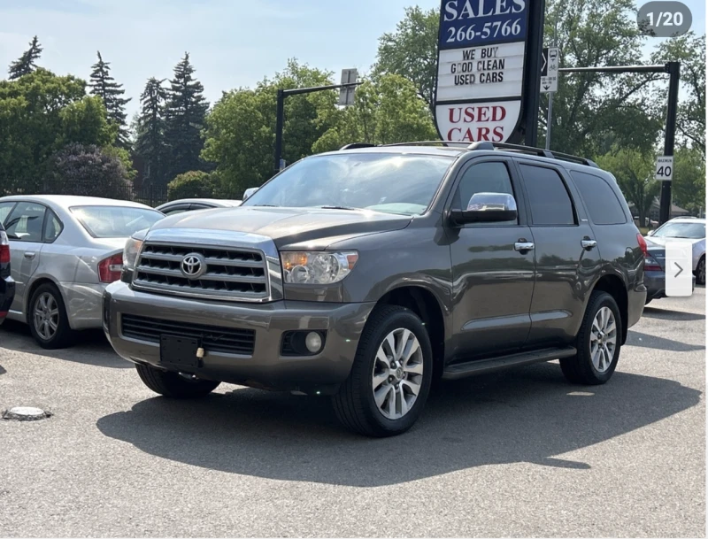 Toyota Sequoia 5.7* V8* ПОДГРЕВ* КАМЕРА* КЕЙЛЕС* 