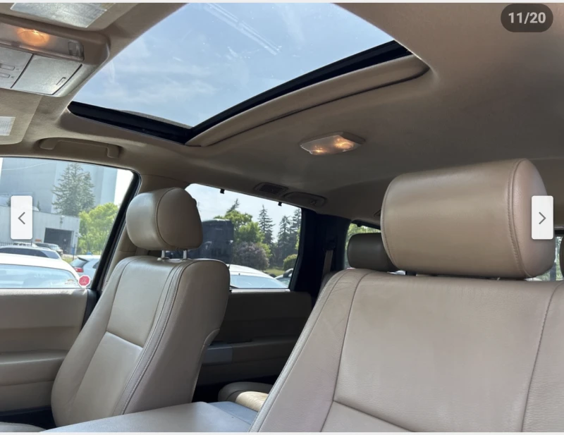 Toyota Sequoia 5.7* V8* ПОДГРЕВ* КАМЕРА* КЕЙЛЕС* , снимка 15 - Автомобили и джипове - 52835608