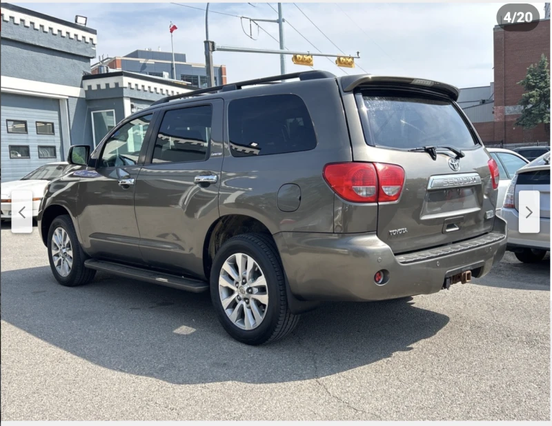Toyota Sequoia 5.7* V8* ПОДГРЕВ* КАМЕРА* КЕЙЛЕС* , снимка 4 - Автомобили и джипове - 52835608