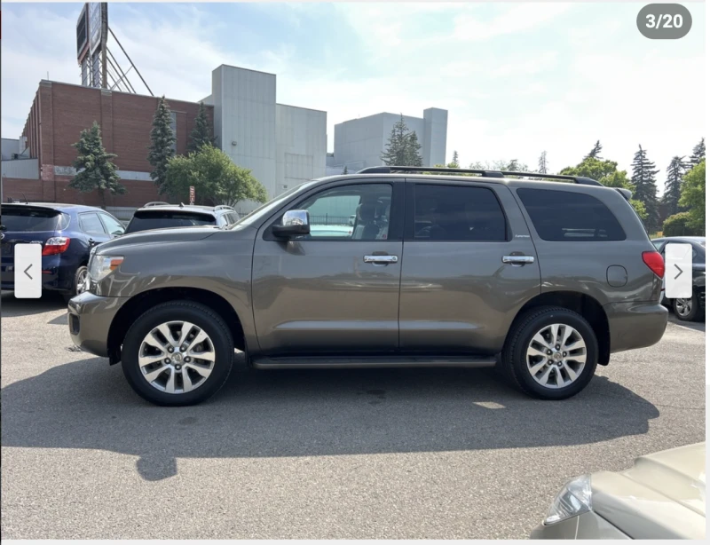 Toyota Sequoia 5.7* V8* ПОДГРЕВ* КАМЕРА* КЕЙЛЕС* , снимка 3 - Автомобили и джипове - 52835608