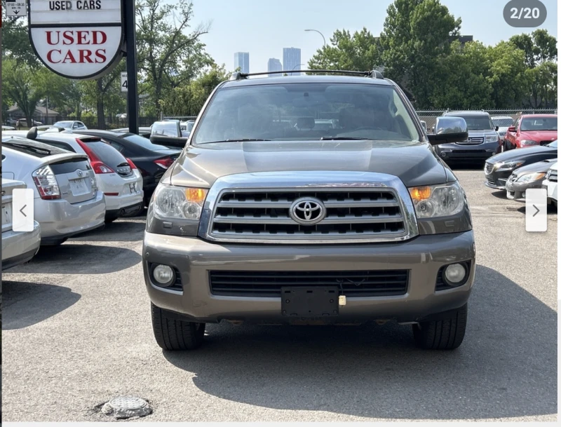 Toyota Sequoia 5.7* V8* ПОДГРЕВ* КАМЕРА* КЕЙЛЕС* , снимка 2 - Автомобили и джипове - 52835608