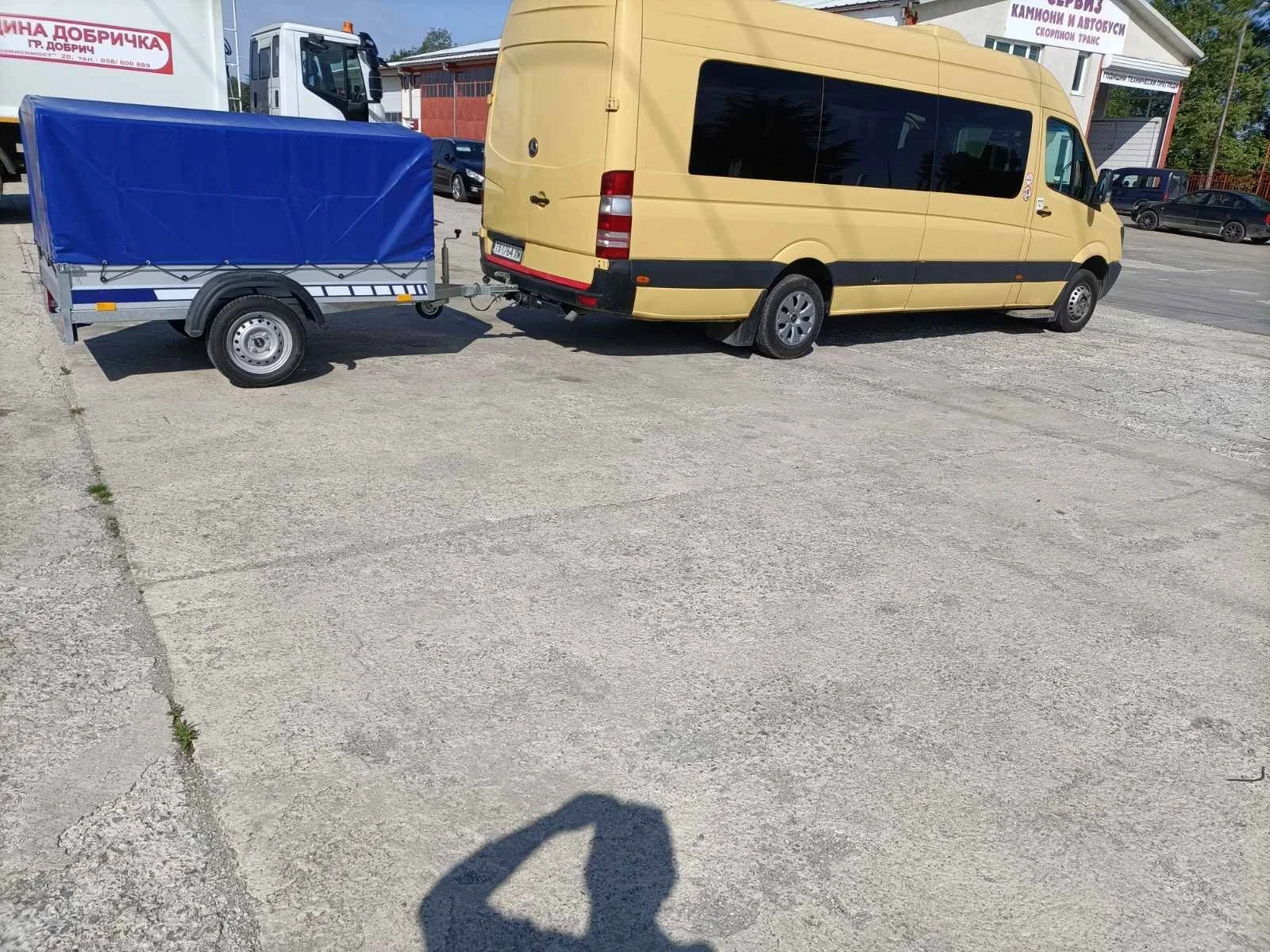 Mercedes-Benz Sprinter 515, снимка 9 - Бусове и автобуси - 56120222