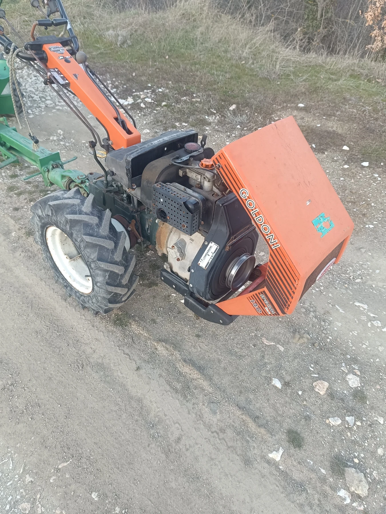 Мотокултиватор Goldoni Special lux 140, снимка 9 - Селскостопанска техника - 53786863