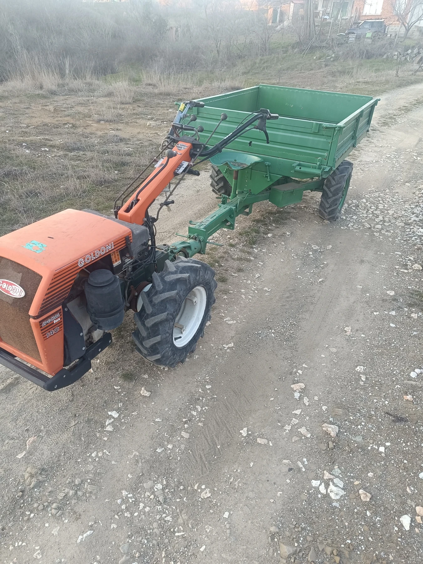 Мотокултиватор Goldoni Special lux 140, снимка 3 - Селскостопанска техника - 53786863