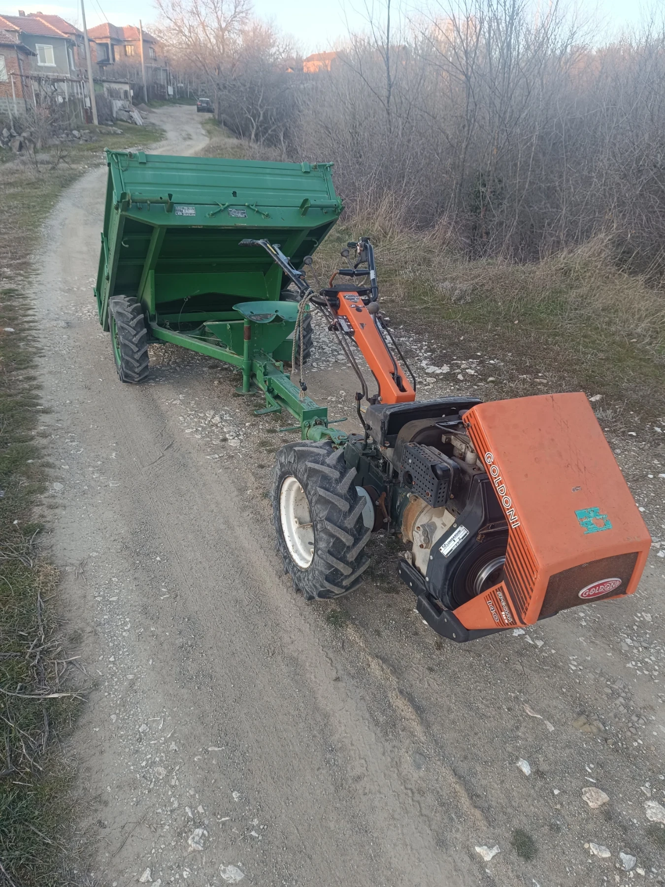 Мотокултиватор Goldoni Special lux 140, снимка 8 - Селскостопанска техника - 53786863