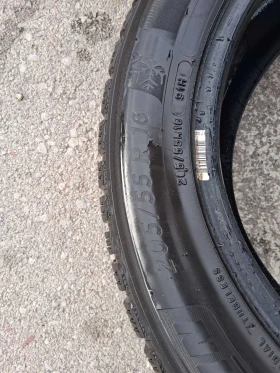 Гуми Зимни 205/55R16, снимка 5 - Гуми и джанти - 52990328