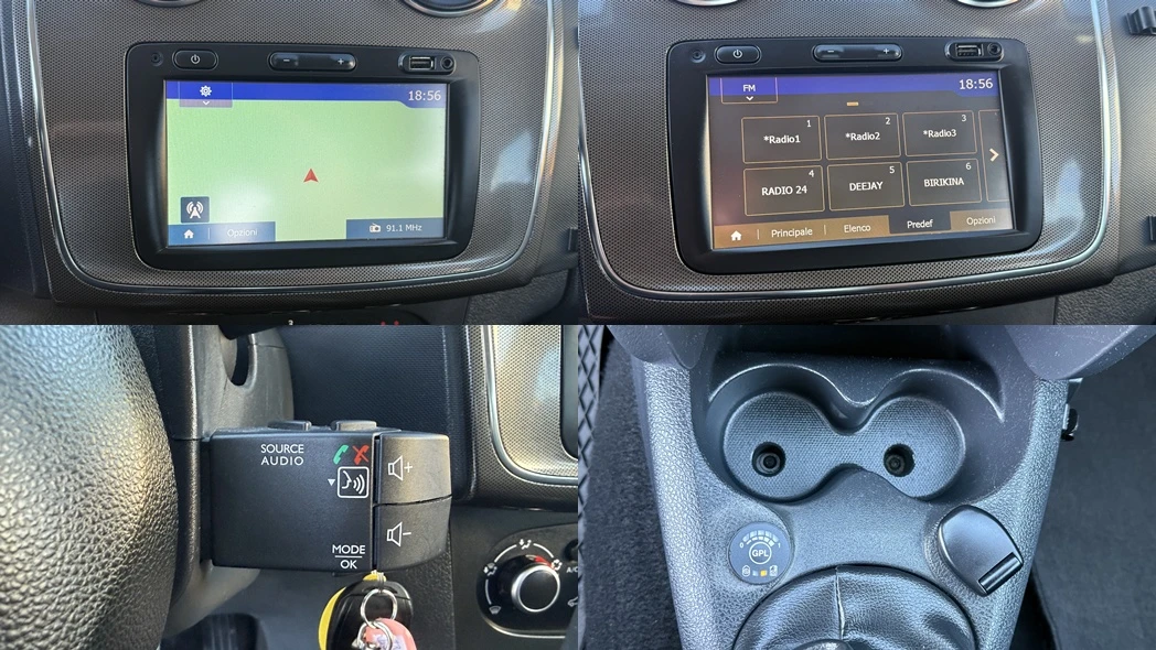 Dacia Sandero STEPWAY/0.900/90кс/ГАЗ/GPL/EURO 6B/ВНОС ОТ ИТАЛИЯ, снимка 16 - Автомобили и джипове - 54138236