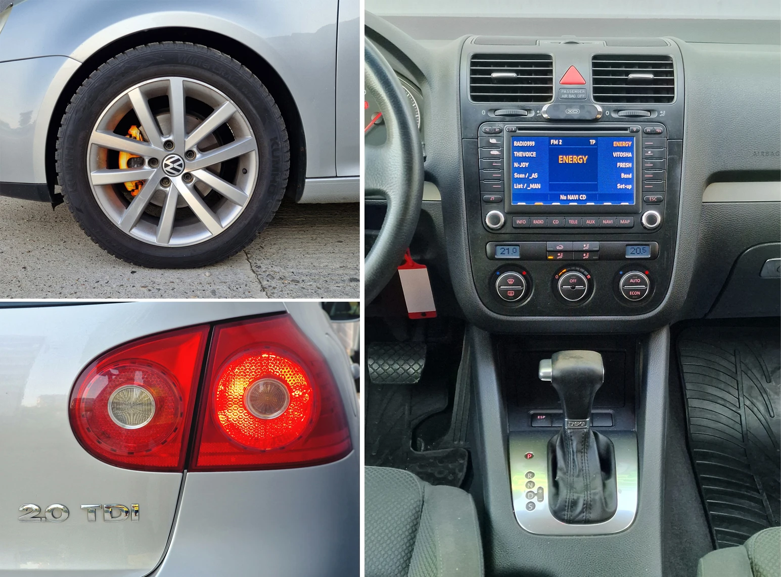 VW Golf 2.0 TDI Автоматик, снимка 11 - Автомобили и джипове - 55535580
