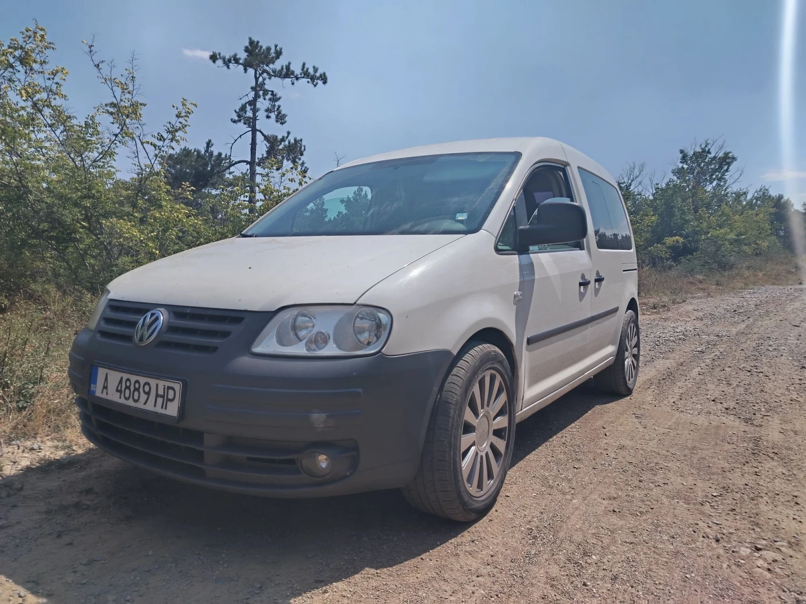 VW Caddy бензин метан