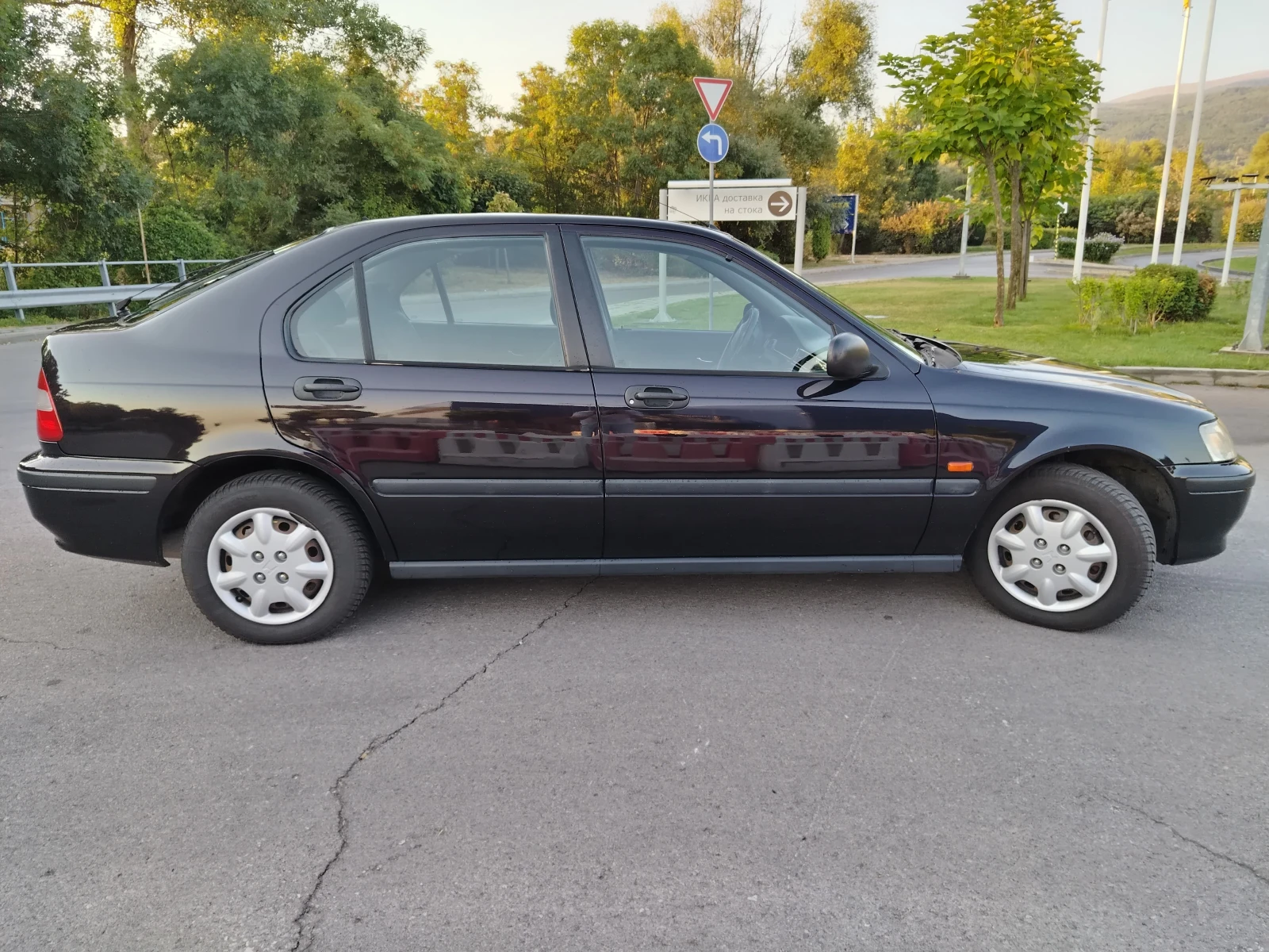 Honda Civic 1.4 16V, с климатик, снимка 5 - Автомобили и джипове - 56045141
