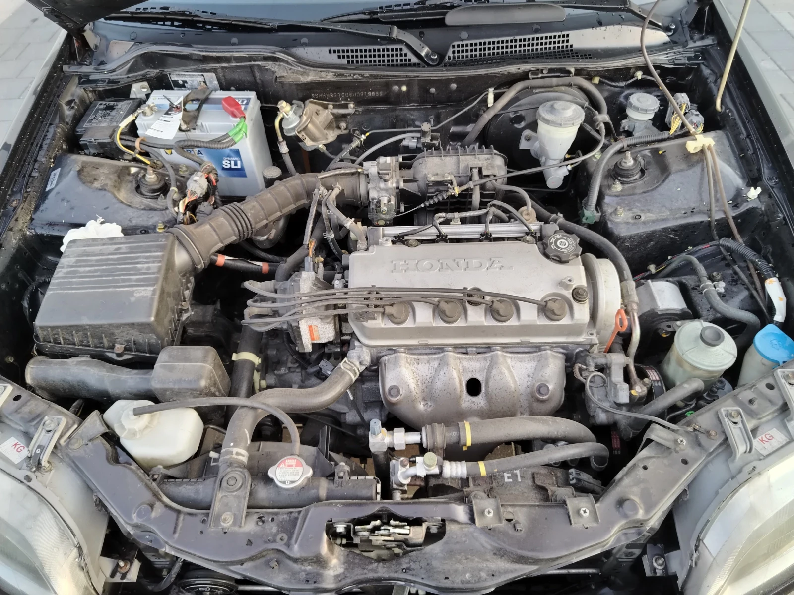 Honda Civic 1.4 16V, с климатик, снимка 14 - Автомобили и джипове - 56045141