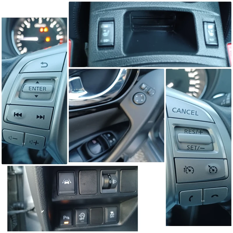 Nissan Qashqai NAVI!!!PANORAMA!!! KEYLESS GO!!LED!!XENON CAMERA, снимка 13 - Автомобили и джипове - 47539145