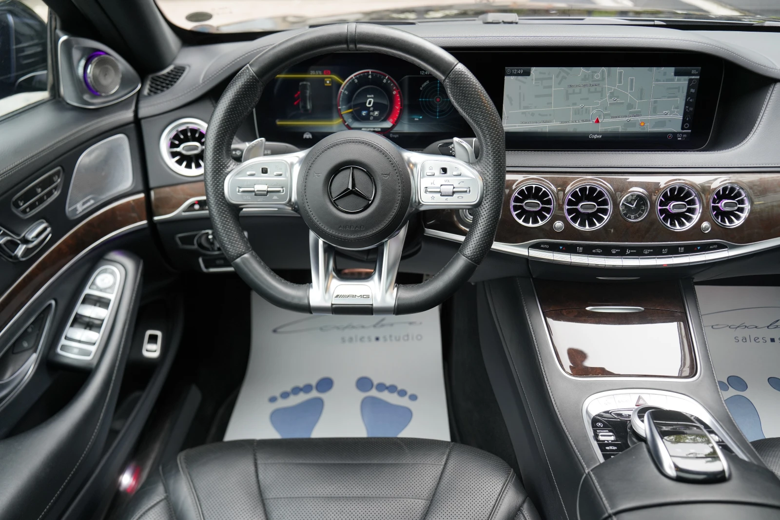 Mercedes-Benz S 560 Long BRABUS Package, снимка 10 - Автомобили и джипове - 54364101