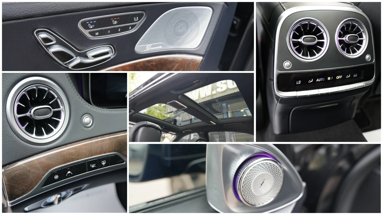 Mercedes-Benz S 560 Long BRABUS Package, снимка 12 - Автомобили и джипове - 54364101
