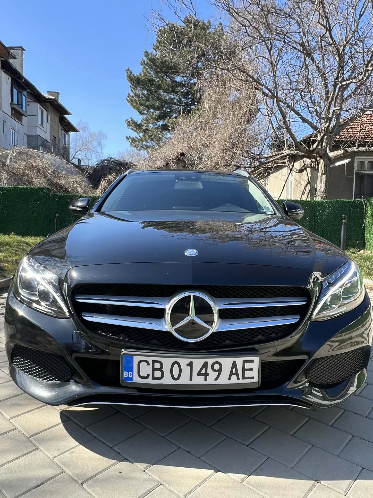 Mercedes-Benz C 220 4Matic Distronic 9G | Сервизна история, снимка 2 - Автомобили и джипове - 54877576