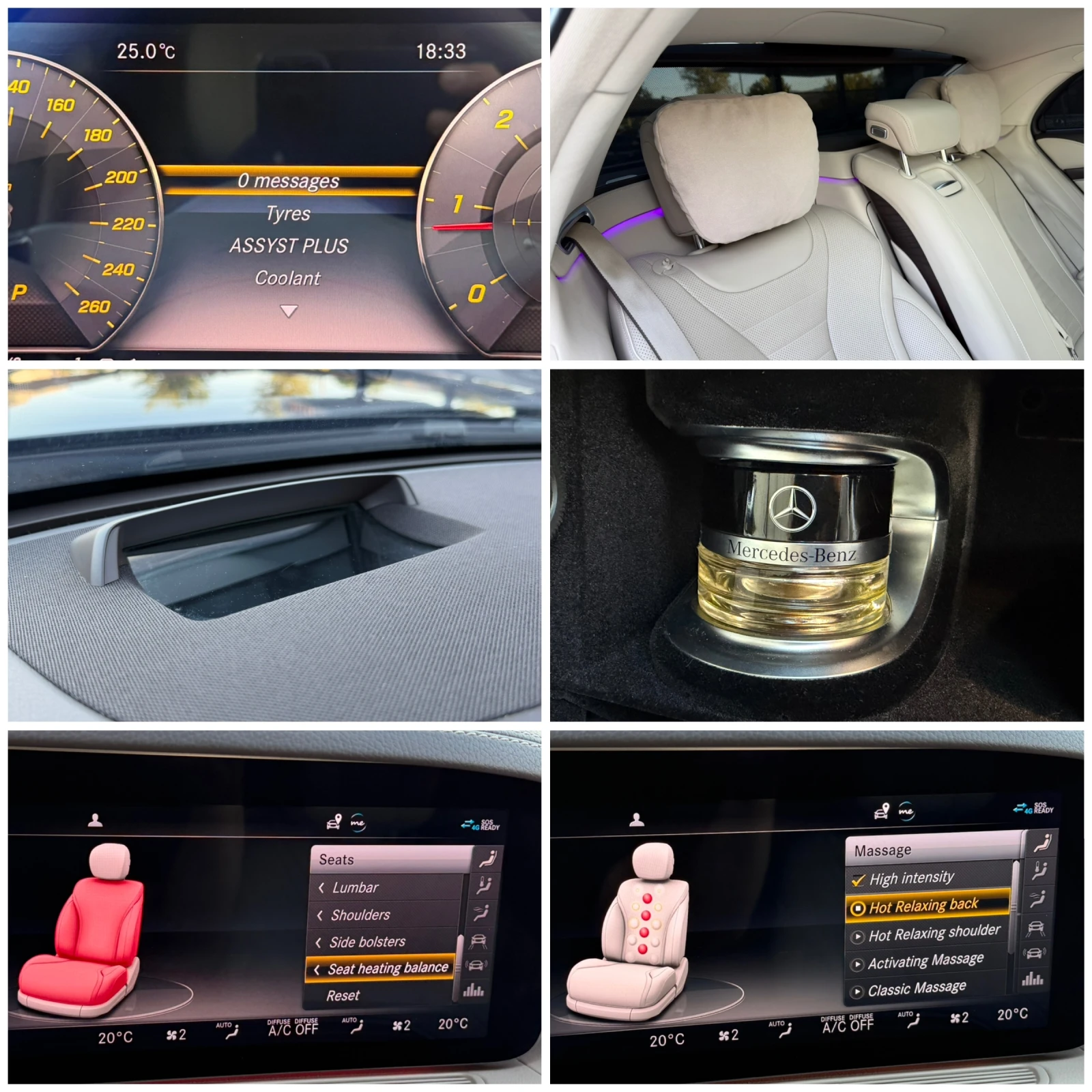 Mercedes-Benz S 400 AMG 4-Matic #PANO#OBDUH#DISTR#MASAJ#Cam360#HUD#Ful | Mobile.bg � ����������� 16