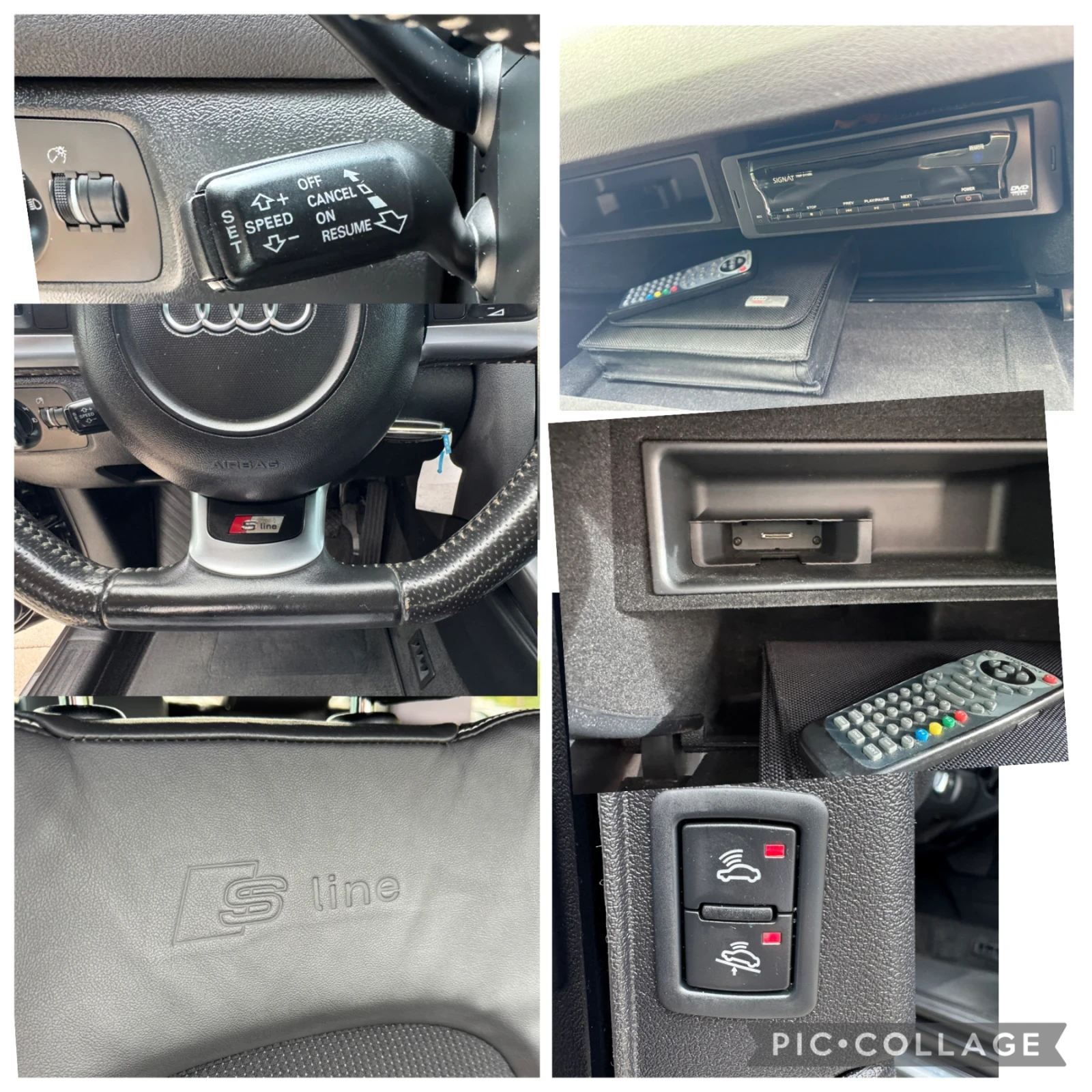 Audi A3 1.8T* S-Line* Xenon* Navi* DVD* Leder* Sportback* , снимка 16 - Автомобили и джипове - 56202801