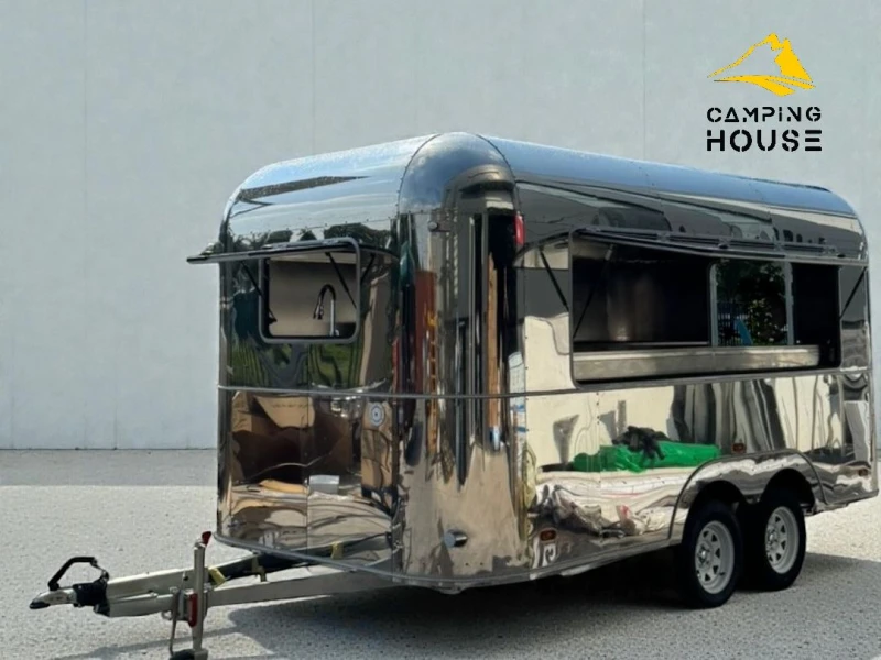 Каравана Други Търговска каравана от неръждаема стомана