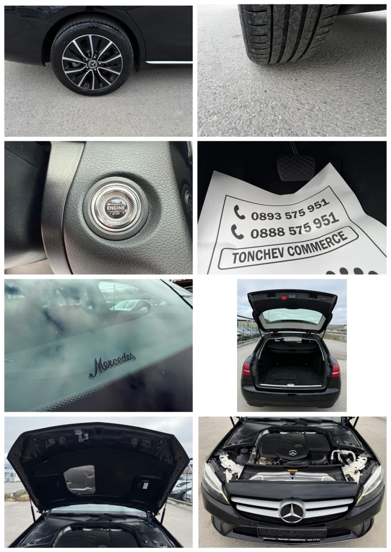 Mercedes-Benz C 220 2.2-cdi-4-MATIC-FULL LED-9-G-tronik-NEW-KAMERA, снимка 17 - Автомобили и джипове - 52712314