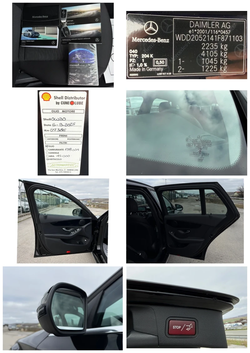 Mercedes-Benz C 220 2.2-cdi-4-MATIC-FULL LED-9-G-tronik-NEW-KAMERA, снимка 16 - Автомобили и джипове - 52712314