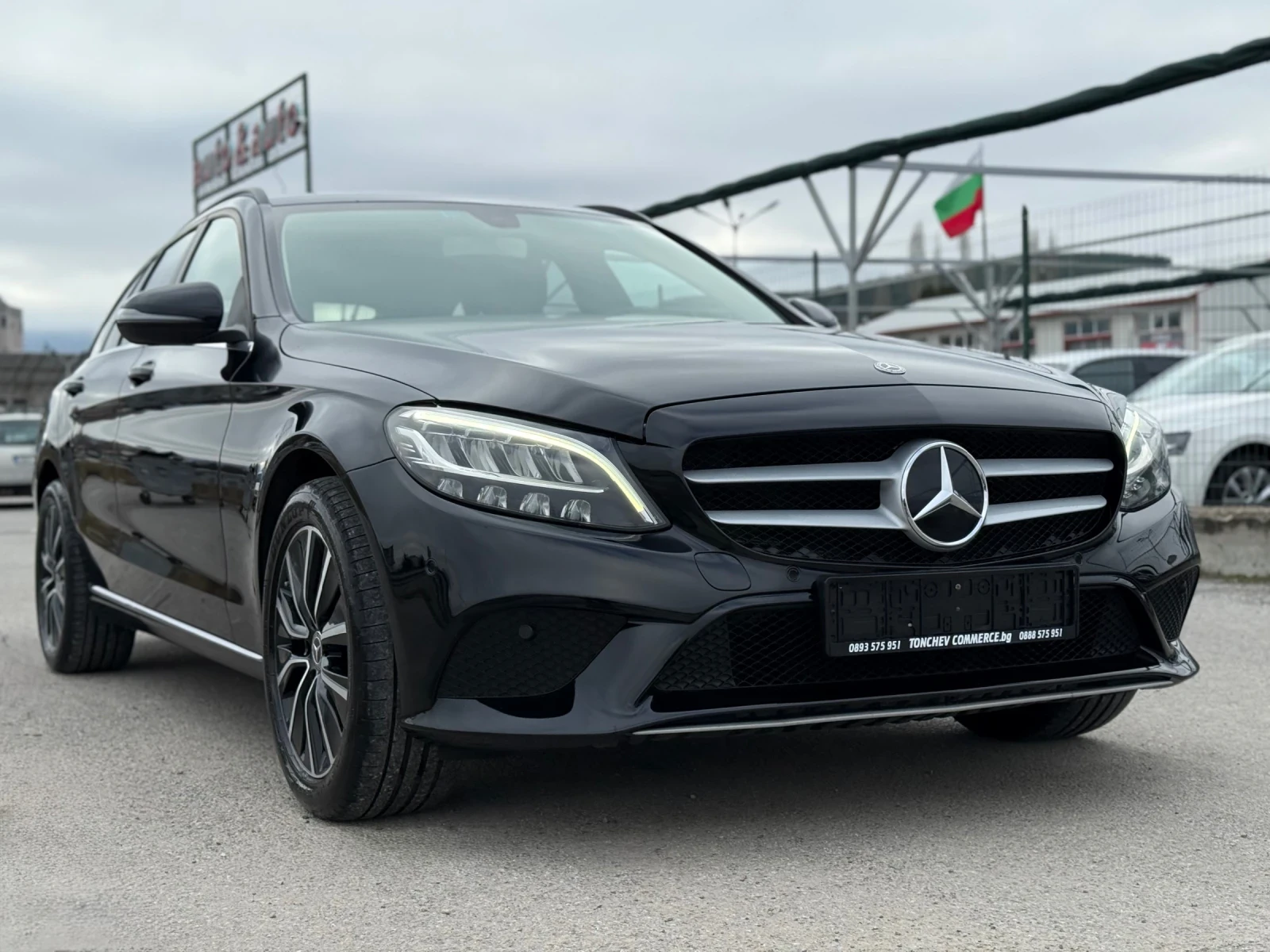 Mercedes-Benz C 220 2.2-cdi-4-MATIC-FULL LED-9-G-tronik-NEW-KAMERA, снимка 1