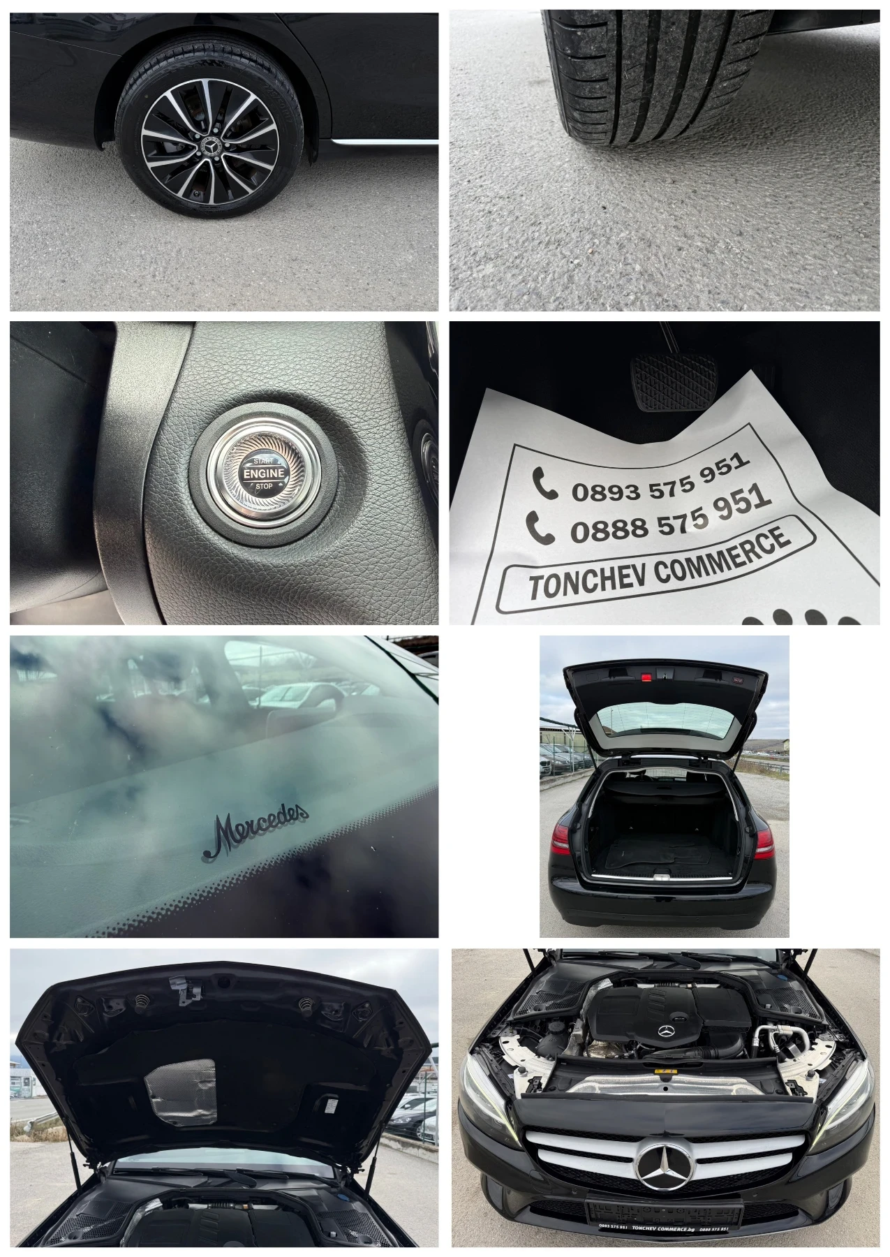 Mercedes-Benz C 220 2.2-cdi-4-MATIC-FULL LED-9-G-tronik-NEW-KAMERA | Mobile.bg   17