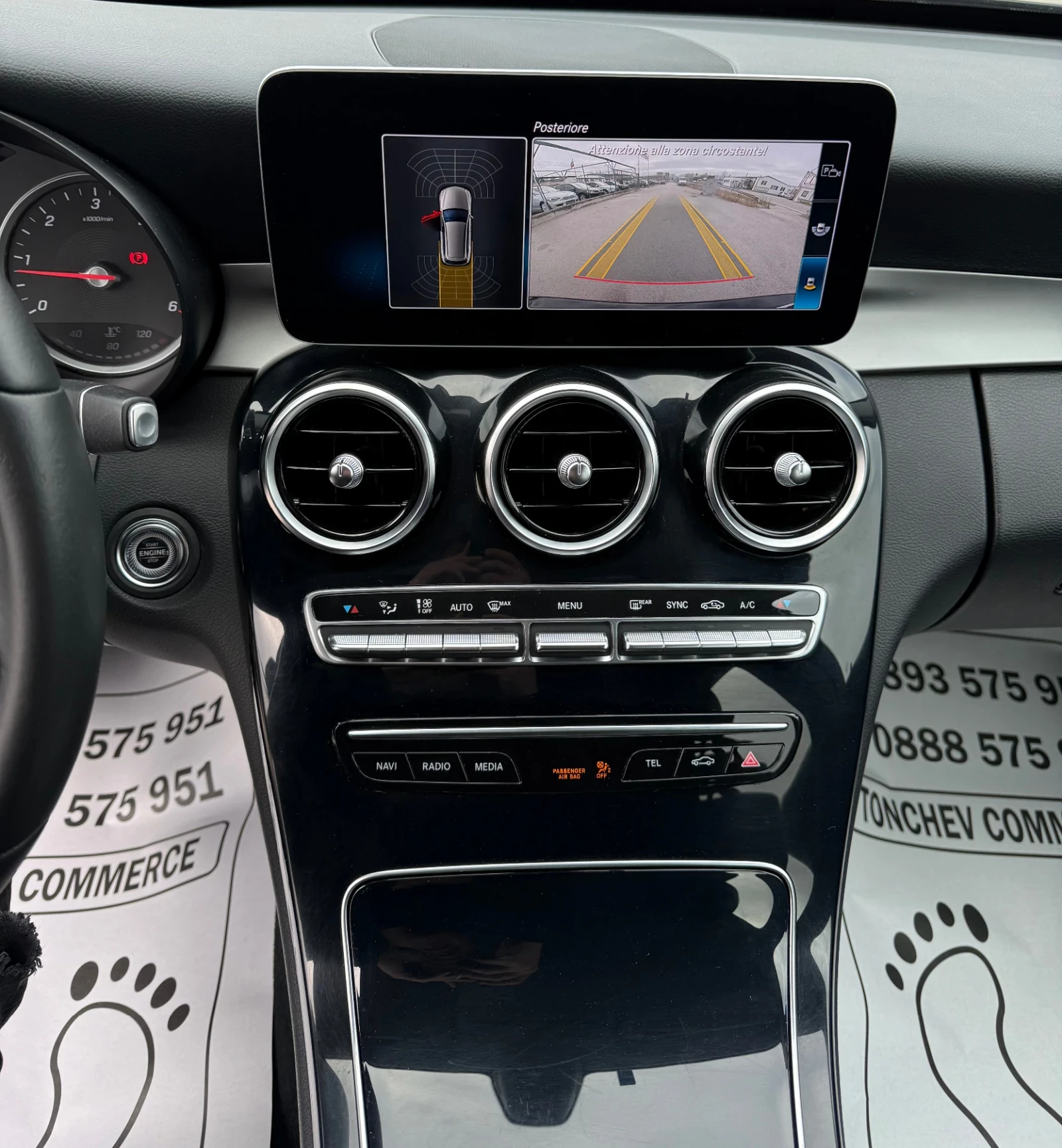 Mercedes-Benz C 220 2.2-cdi-4-MATIC-FULL LED-9-G-tronik-NEW-KAMERA | Mobile.bg   11