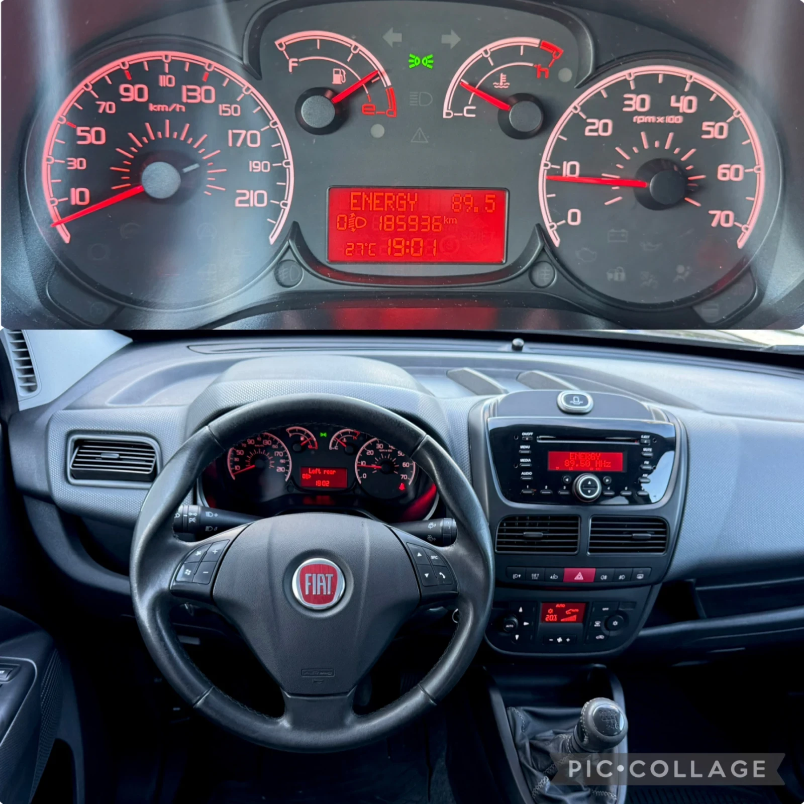 Fiat Doblo 1.6 JTD/105kc/6ck/Пътнически/Климатроник/Автопилот, снимка 11 - Автомобили и джипове - 54986705