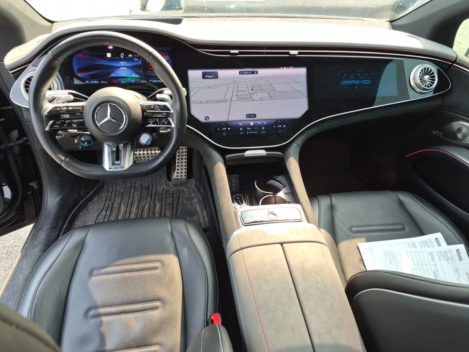 Mercedes-Benz EQS * AMG * АВТОКРЕДИТ БЕЗ ПЪРВОНАЧАЛНА ВНОСКА* , снимка 10 - Автомобили и джипове - 56124736
