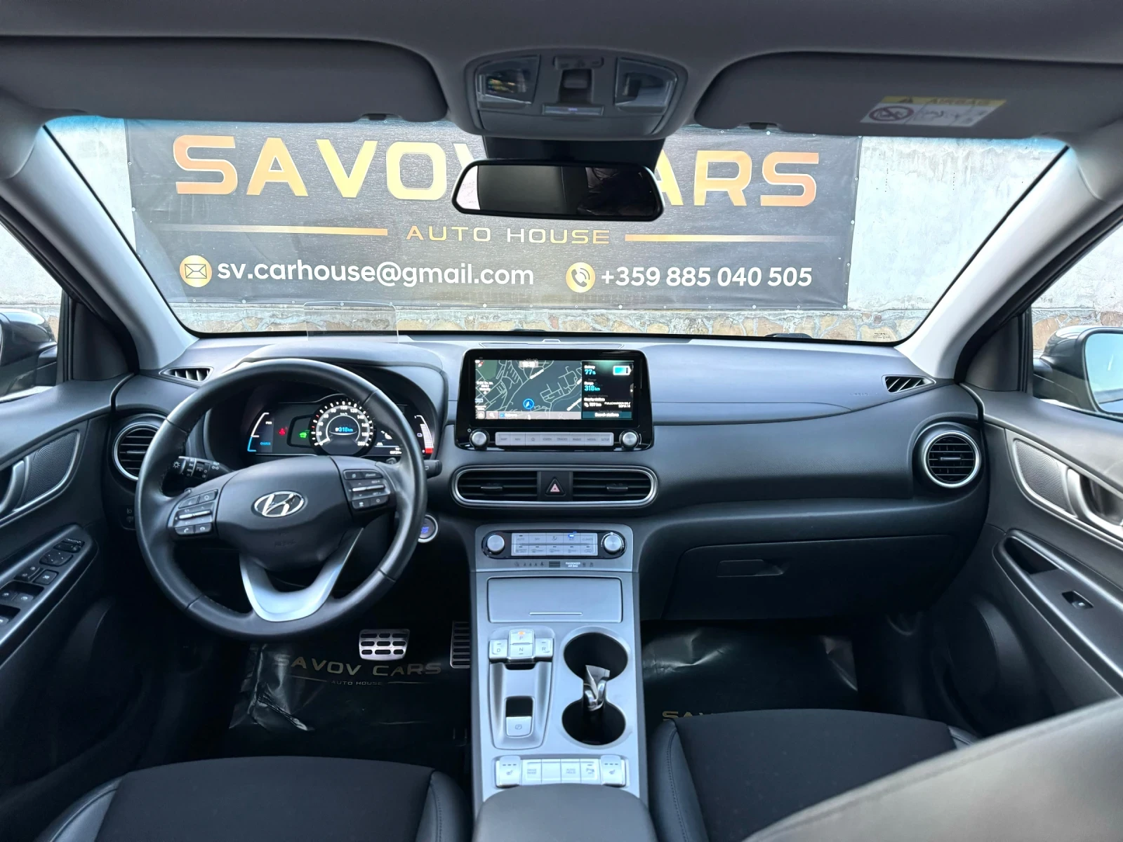 Hyundai Kona Electric/64kWh/204кс/, снимка 11 - Автомобили и джипове - 53861755