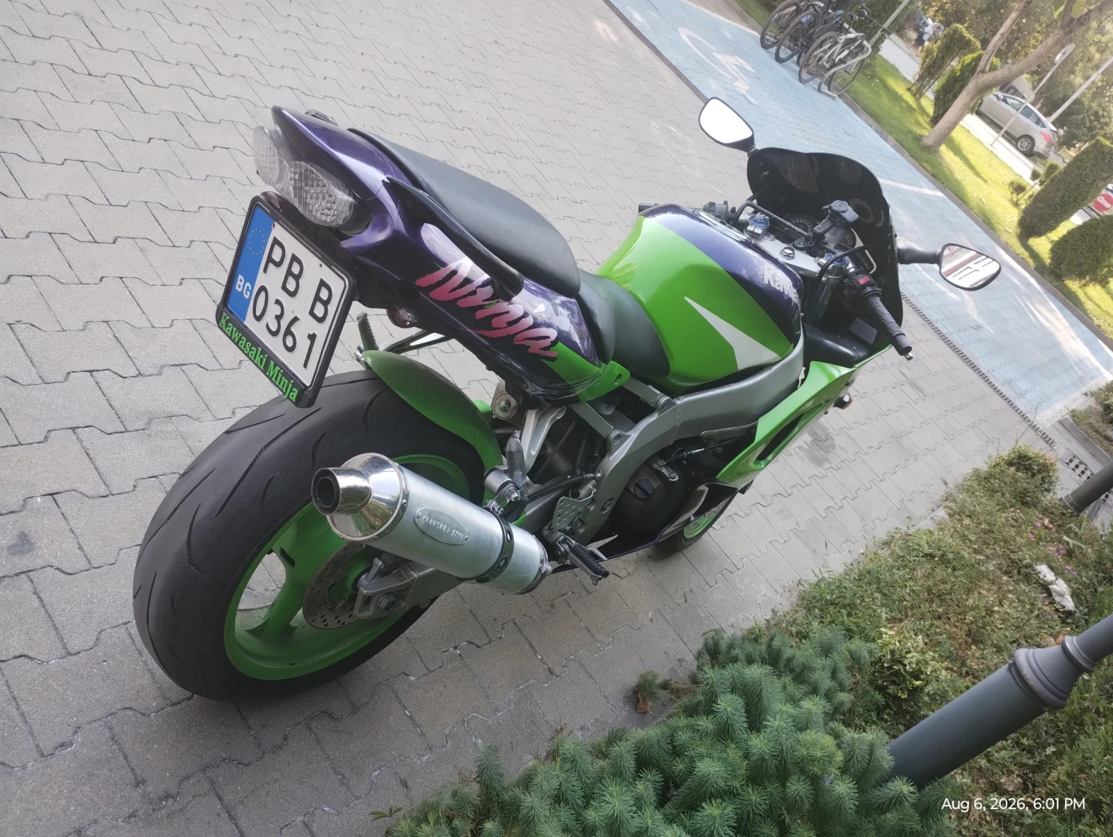 Kawasaki Ninja ZX6R A2, снимка 3 - Мотоциклети и мототехника - 55577682