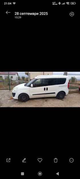 Обява за продажба на Fiat Doblo ~11 000 лв. - изображение 2