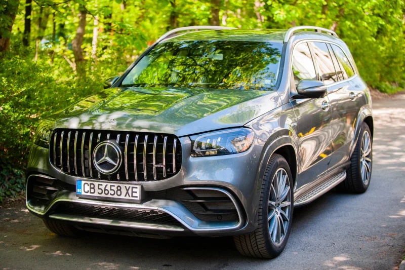 Mercedes-Benz GLS 450 63 AMG 80000km EQ Boost Hybrid 4 MATIC BURMESTER, снимка 9 - Автомобили и джипове - 52057975