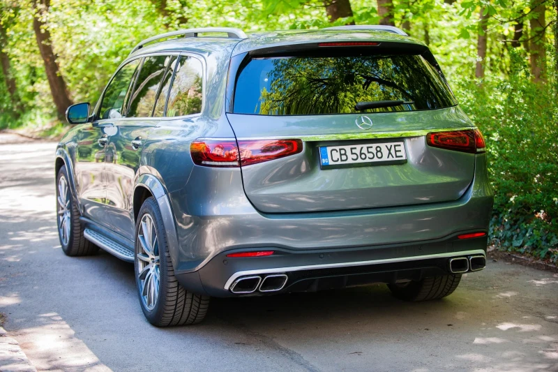 Mercedes-Benz GLS 450 63 AMG 80000km EQ Boost Hybrid 4 MATIC BURMESTER, снимка 5 - Автомобили и джипове - 52057975