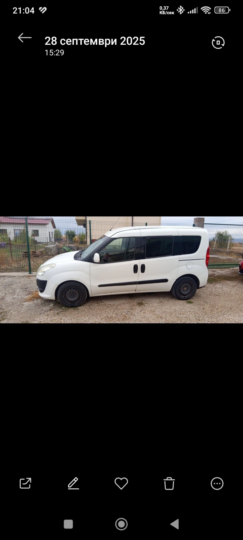 Fiat Doblo, снимка 7 - Автомобили и джипове - 51871158