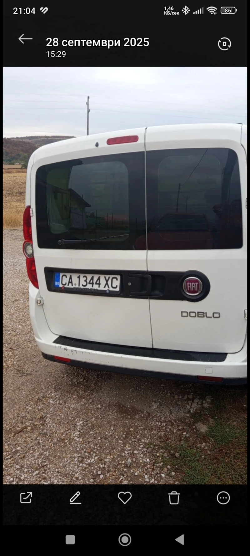 Fiat Doblo, снимка 4 - Автомобили и джипове - 51871158
