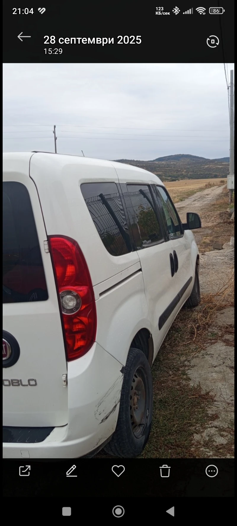 Fiat Doblo, снимка 2 - Автомобили и джипове - 51871158