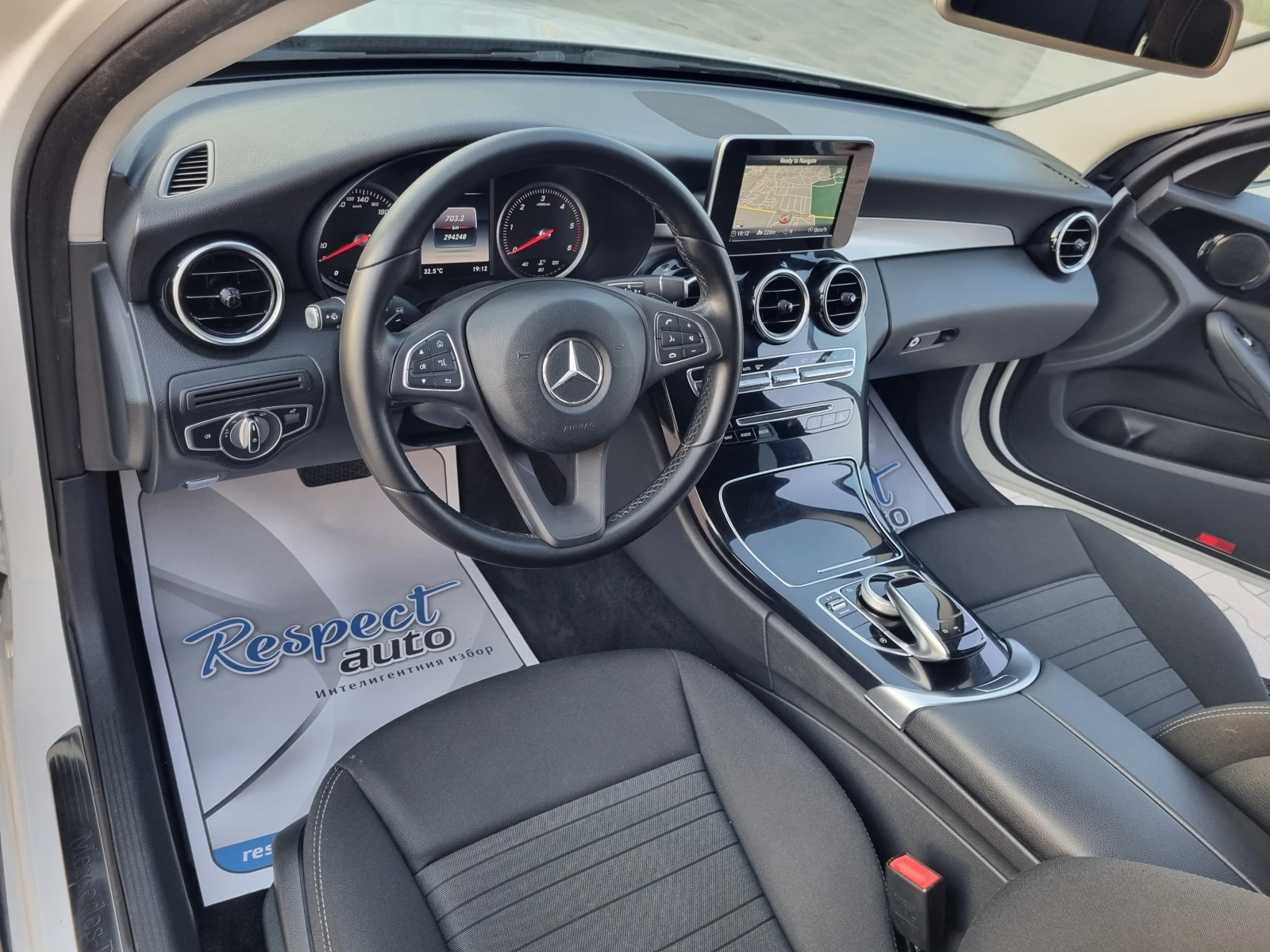 Mercedes-Benz C 220 CDi-9 СКОРОСТИ= 2018г. КАМЕРА* СЕРВИЗНА ИСТОРИЯ! - изображение 7