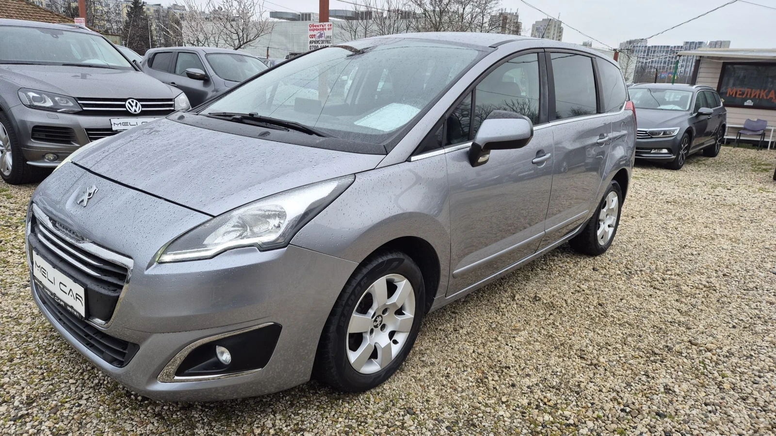 Peugeot 5008 1.6HDI НАВИ ЛЕД 7МЕСТА ЛИЗИНГ ВИДЕО , снимка 2 - Автомобили и джипове - 53978535