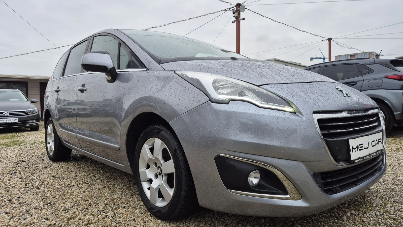 Peugeot 5008 1.6HDI НАВИ ЛЕД 7МЕСТА ЛИЗИНГ ВИДЕО , снимка 3 - Автомобили и джипове - 53978535