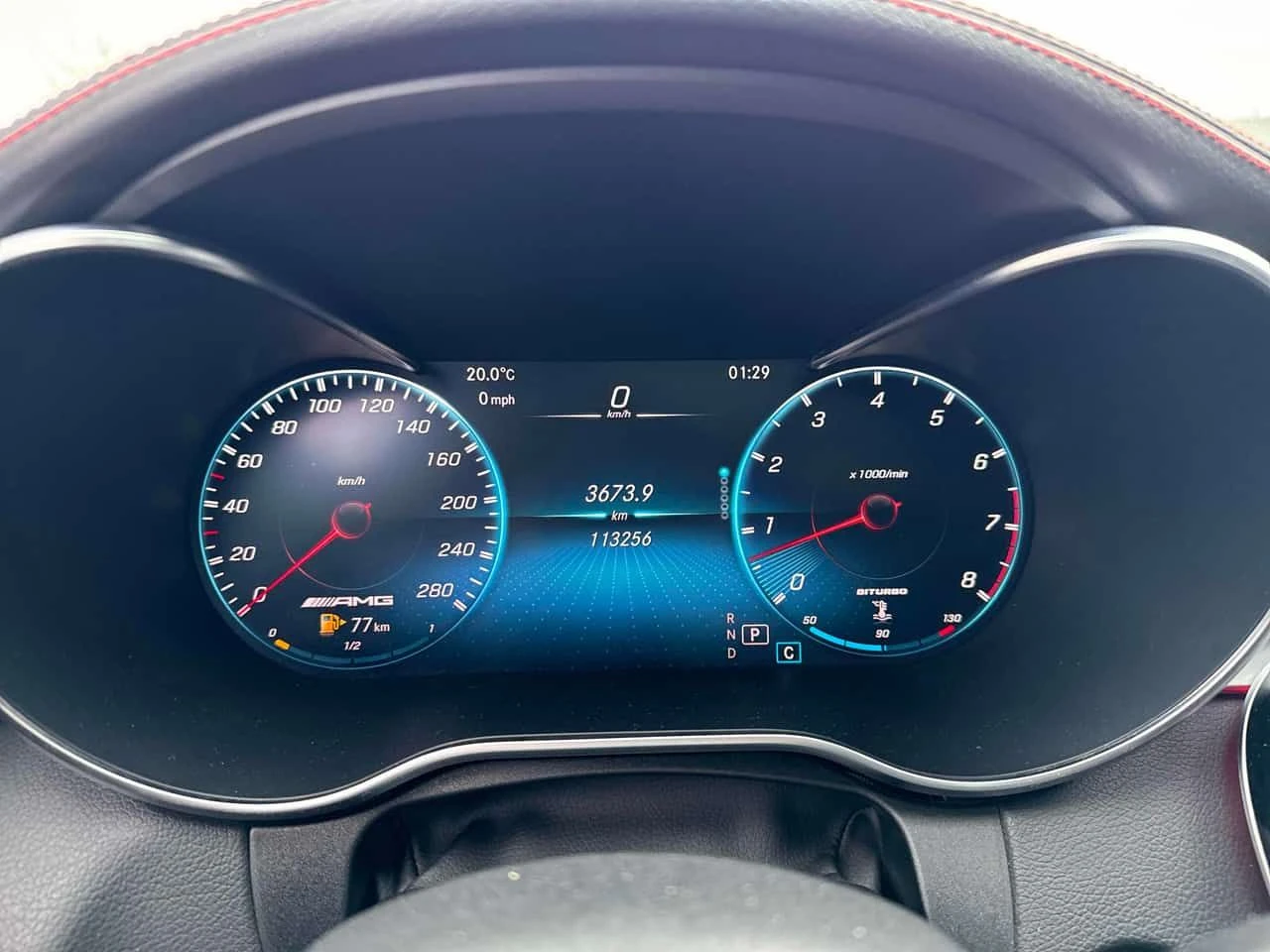 Mercedes-Benz C 43 AMG 4MATIC/ПОДГРЕВИ/BURMESTER/360/ПАНОРАМА, снимка 8 - Автомобили и джипове - 54431075