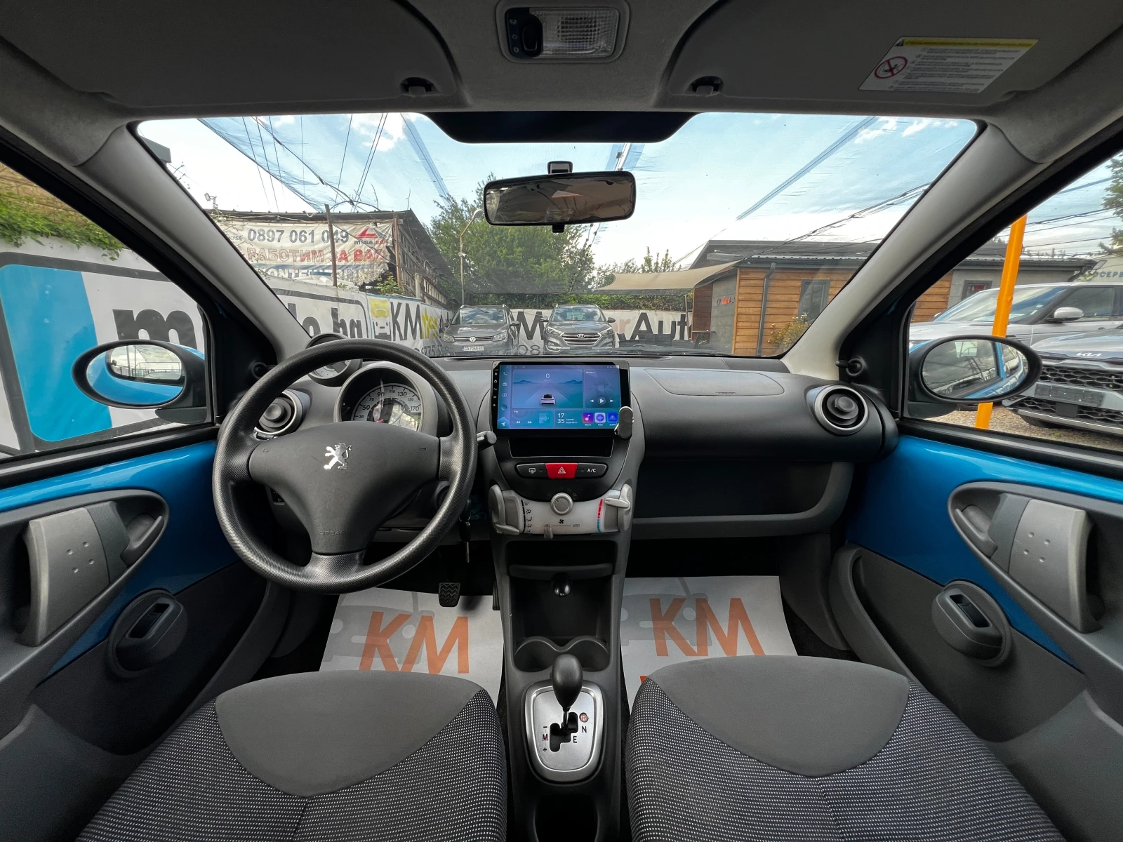 Peugeot 107 1.0i AUT/NAVI/РЕАЛЕН ПРОБЕГ, снимка 9 - Автомобили и джипове - 54713255