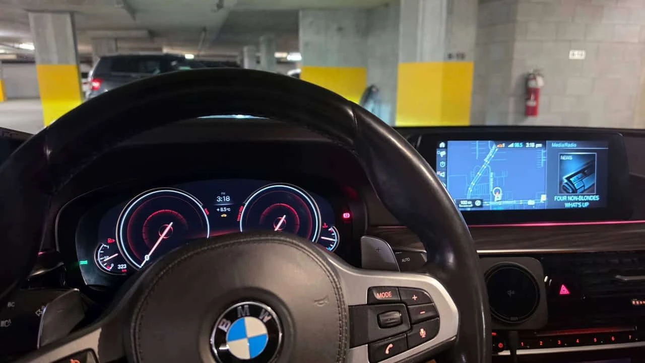 BMW 540 * CARFAX * ЦЕНА ДО БГ, снимка 9 - Автомобили и джипове - 54777272